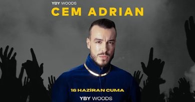 Cem Adrian 3. Kez İstanbul'un En Büyük Sahnesi YBY Woods'ta